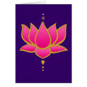 Henna Lotus Pink Card (Front)