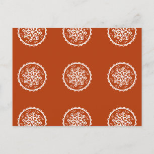 Henna Mandala Postcard