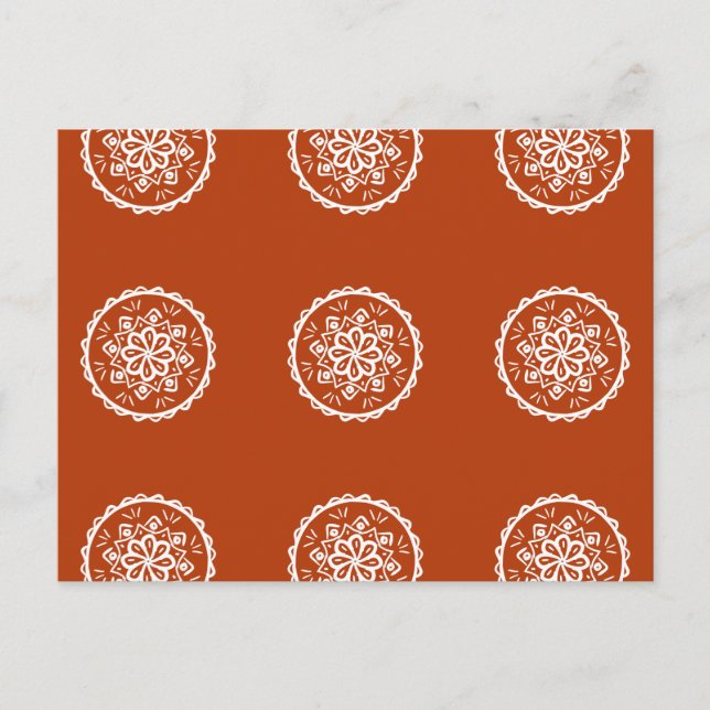 Henna Mandala Postcard (Front)
