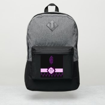 Henna Peacock (violet) Nike Backpack by HennaHarmony at Zazzle