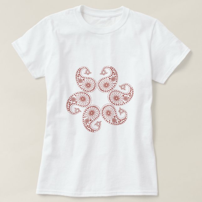 Henna Tattoo Merchandize T-Shirt (Design Front)