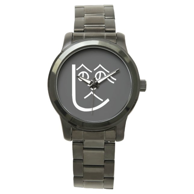 Henohenomoheji へのへのもへじ watch (Front)
