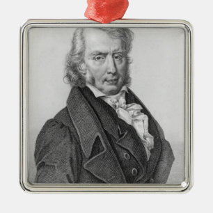 Henri Benjamin Constant de Rebecque  as Deputy Metal Ornament