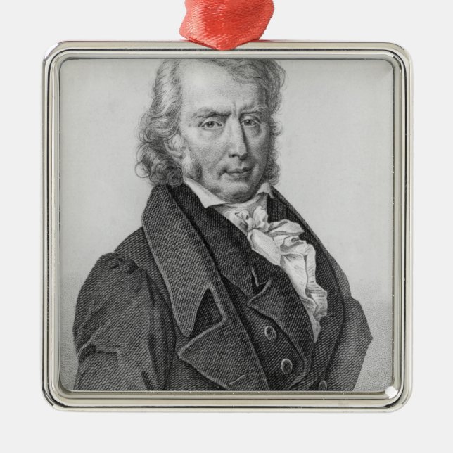 Henri Benjamin Constant de Rebecque  as Deputy Metal Ornament (Front)