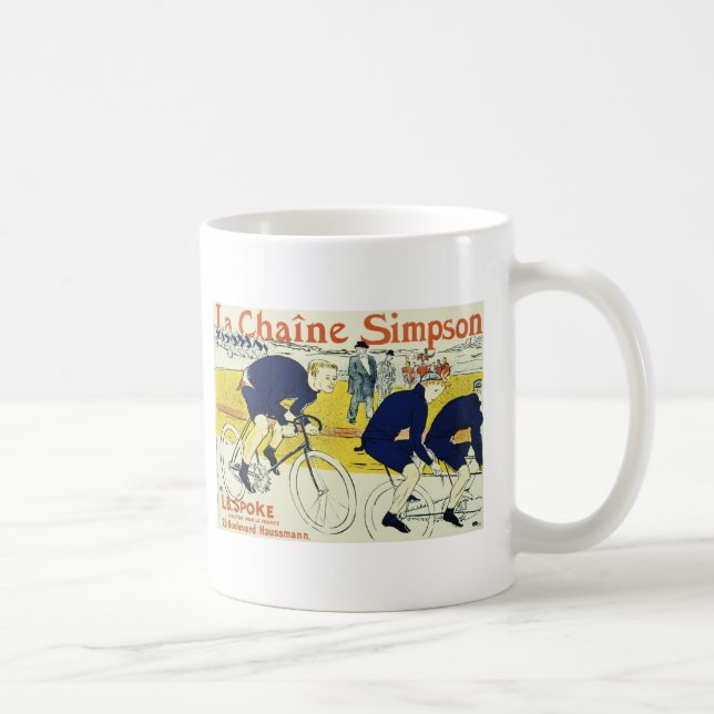 Henri de Toulouse La Chaine Simpson Coffee Mug (Right)