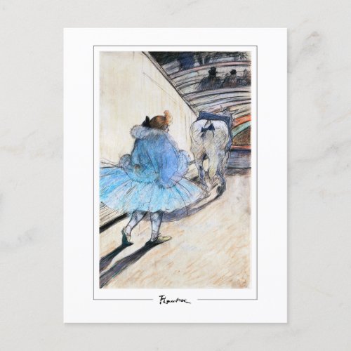 Henri de Toulouse_Lautrec 28 _ Fine Art Postca Postcard