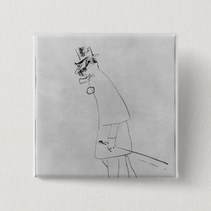 Henri de Toulouse-Lautrec   A House Doctor Pinback Button