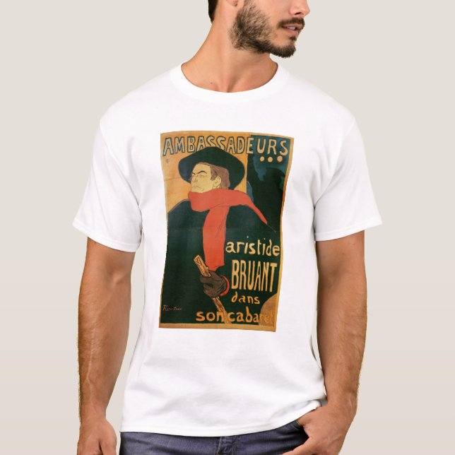 Henri de Toulouse-Lautrec | Ambassadeurs: Aristide T-Shirt (Front)