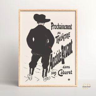 Henri De Toulouse Lautrec Art Print Bruant