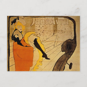 Henri de Toulouse-Lautrec Belle Epoque Vintage Art Postcard