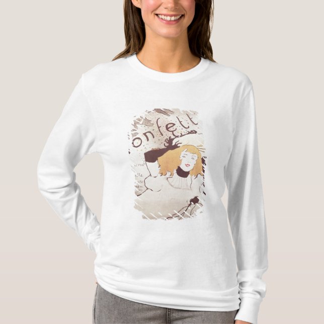 Henri de Toulouse-Lautrec | Confetti, 1893 T-Shirt (Front)