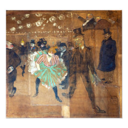 Henri de Toulouse-Lautrec - Dance at the Rouge Photo Print
