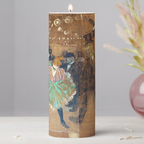Henri de Toulouse_Lautrec _ Dance at the Rouge Pillar Candle