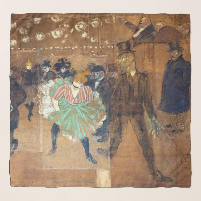 Henri de Toulouse-Lautrec - Dance at the Rouge Scarf (Front)