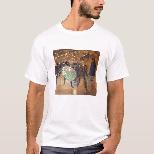 Henri de Toulouse_Lautrec _ Dance at the Rouge T_Shirt