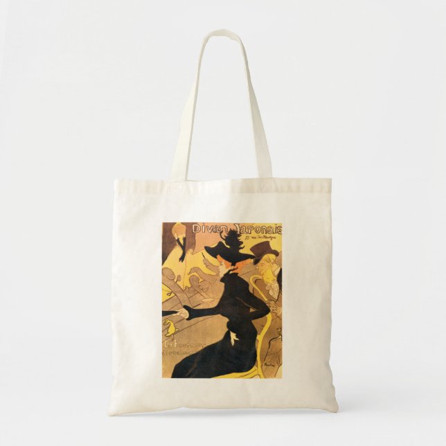 Henri de Toulouse-Lautrec -  Divan Japonais Tote Bag (Front)