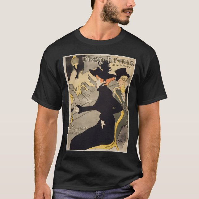 Henri De Toulouse-Lautrec Divan T-Shirt (Front)