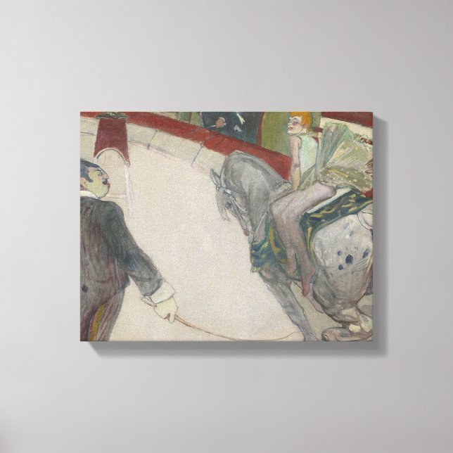 Henri de Toulouse-Lautrec - Equestrienne Canvas Print (Front)