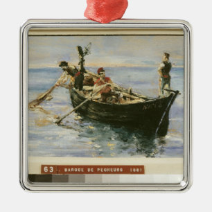 Henri de Toulouse-Lautrec   Fishing Boat, 1881 Metal Ornament