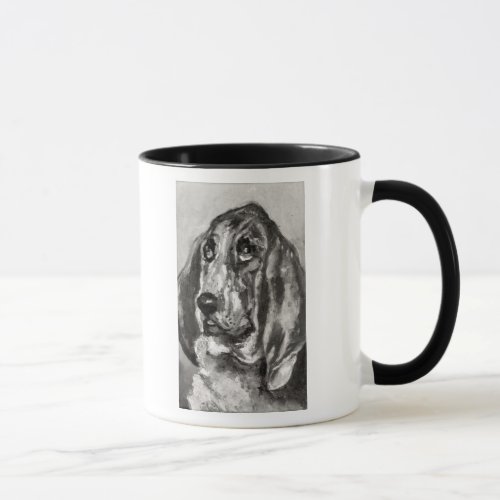 Henri de Toulouse_Lautrec  Head of a Dog Running Mug