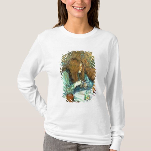 Henri de Toulouse-Lautrec | Madame Poupoule at her T-Shirt (Front)