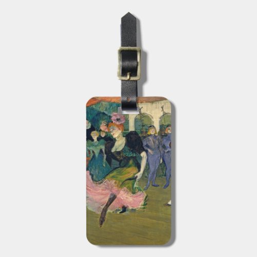 Henri de Toulouse_Lautrec  Map Magellans Voyage Luggage Tag