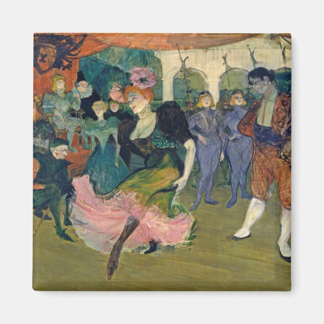 Henri de Toulouse-Lautrec | Map: Magellan's Voyage Magnet (Front)