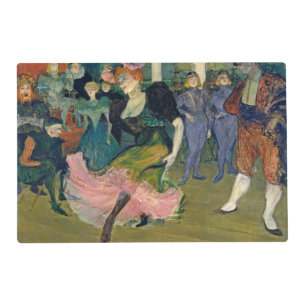 Henri de Toulouse-Lautrec   Map: Magellan's Voyage Placemat