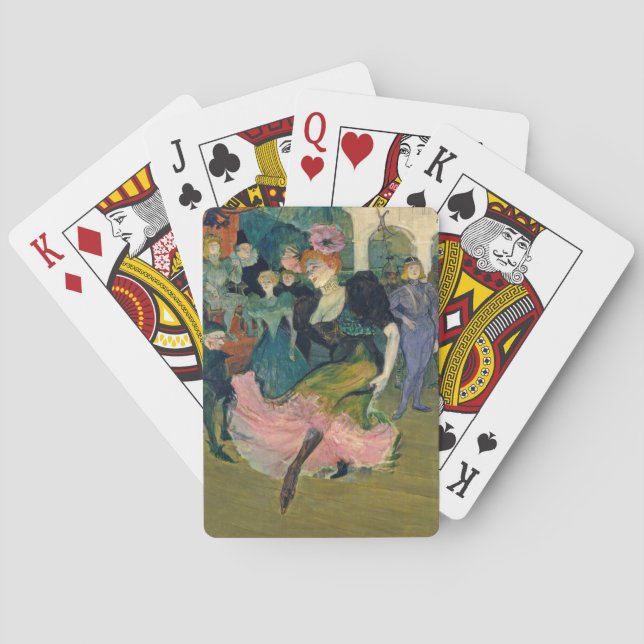 Henri de Toulouse-Lautrec | Map: Magellan's Voyage Poker Cards (Back)