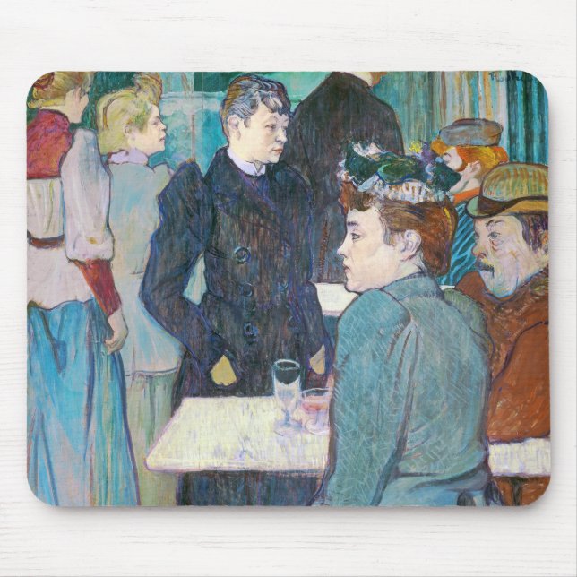 Henri de Toulouse-Lautrec | Moulin de la Galette Mouse Pad (Front)