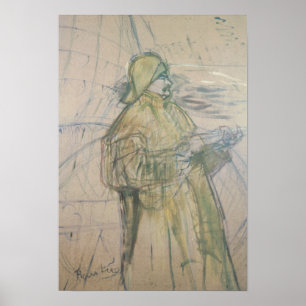 Henri de Toulouse-Lautrec Portrait of Maurice Jo Poster
