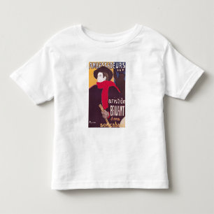 Henri de Toulouse-Lautrec Poster advertising Ari Toddler T-shirt