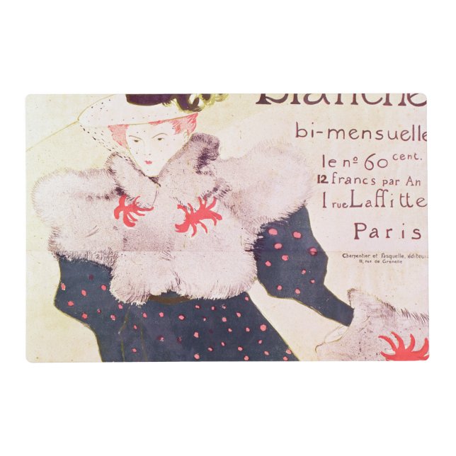 Henri de Toulouse-Lautrec | Poster advertising 'La Placemat (Front)