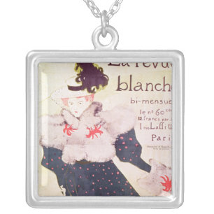 Henri de Toulouse-Lautrec   Poster advertising 'La Silver Plated Necklace