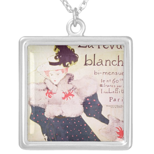 Henri de Toulouse-Lautrec | Poster advertising 'La Silver Plated Necklace (Front)