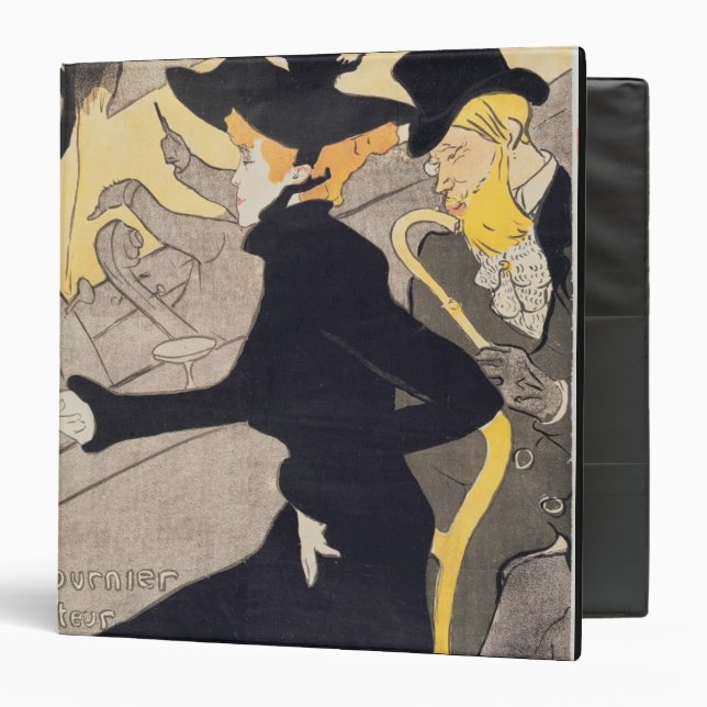 Henri de Toulouse-Lautrec | Poster advertising 'Le Binder (Front/Inside)