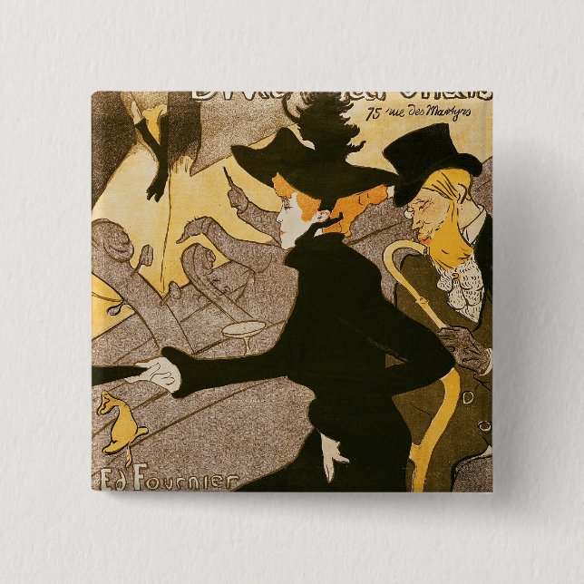 Henri de Toulouse-Lautrec | Poster advertising 'Le Button (Front)