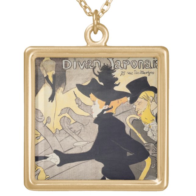 Henri de Toulouse-Lautrec | Poster advertising 'Le Gold Plated Necklace (Front)