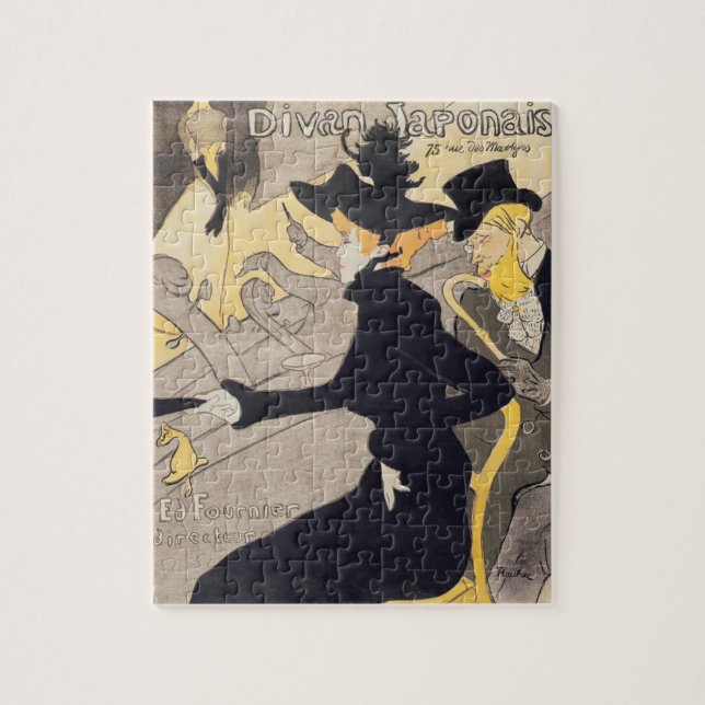 Henri de Toulouse-Lautrec | Poster advertising 'Le Jigsaw Puzzle (Vertical)