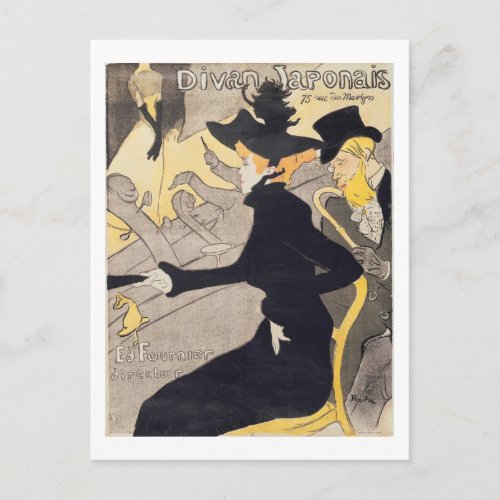 Henri de Toulouse_Lautrec  Poster advertising Le Postcard