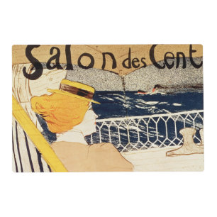Henri de Toulouse-Lautrec Poster advertising the Placemat