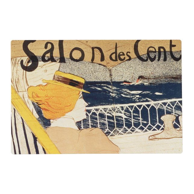 Henri de Toulouse-Lautrec | Poster advertising the Placemat (Front)