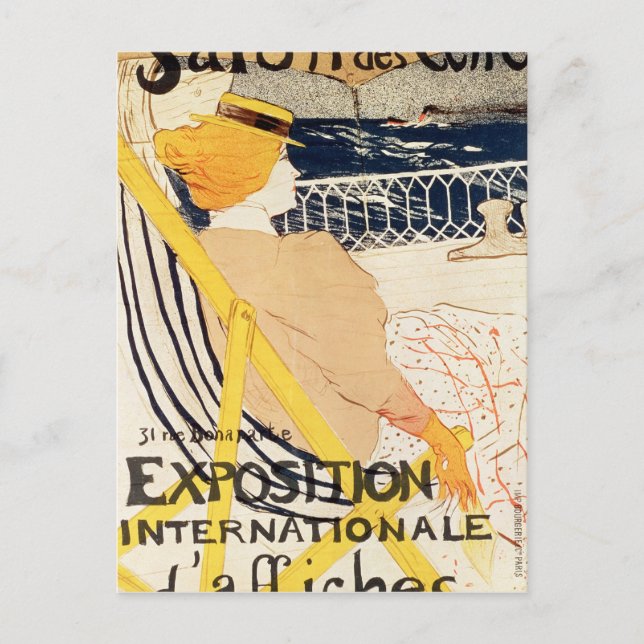 Henri de Toulouse-Lautrec | Poster advertising the Postcard (Front)
