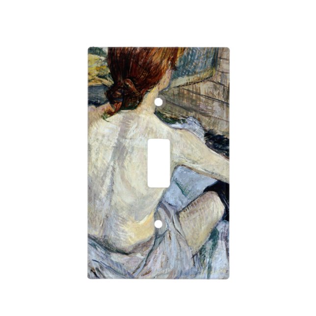 Henri De Toulouse Lautrec - Rousse Light Switch Cover (Front)