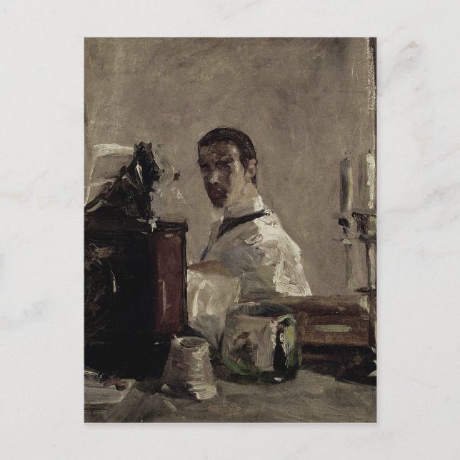 Henri de Toulouse-Lautrec | Self Portrait, 1880 Postcard (Front)