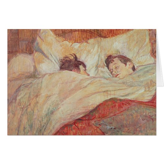 Henri de Toulouse-Lautrec | The Bed, c.1892-95 (Front Horizontal)