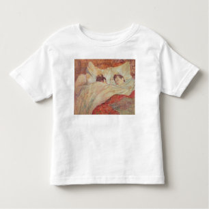 Henri de Toulouse-Lautrec The Bed, c.1892-95 Toddler T-shirt