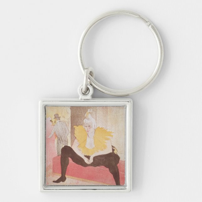 Henri de Toulouse-Lautrec | The Clowness Cha-U-Kao Keychain (Front)
