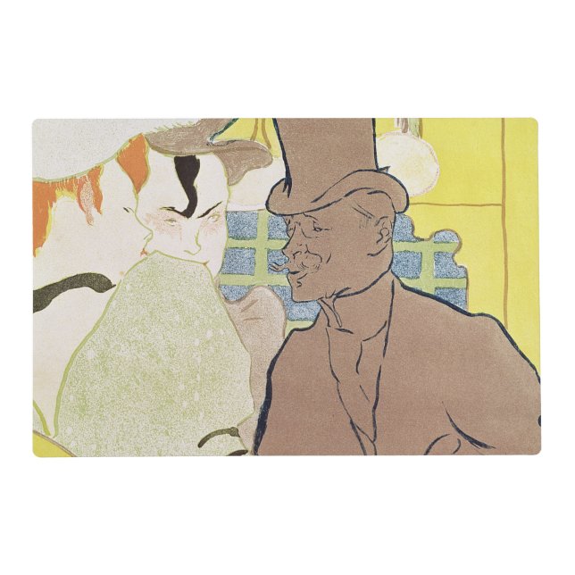 Henri de Toulouse-Lautrec | The Englishman at the  Placemat (Front)