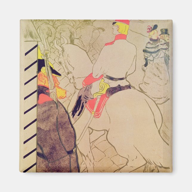 Henri de Toulouse-Lautrec | The German Babylon, 18 Magnet (Front)